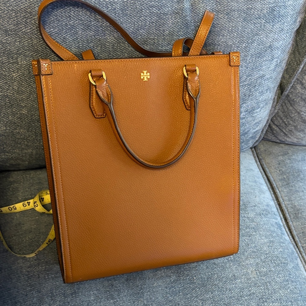 Tory Burch Brown Leather Tote